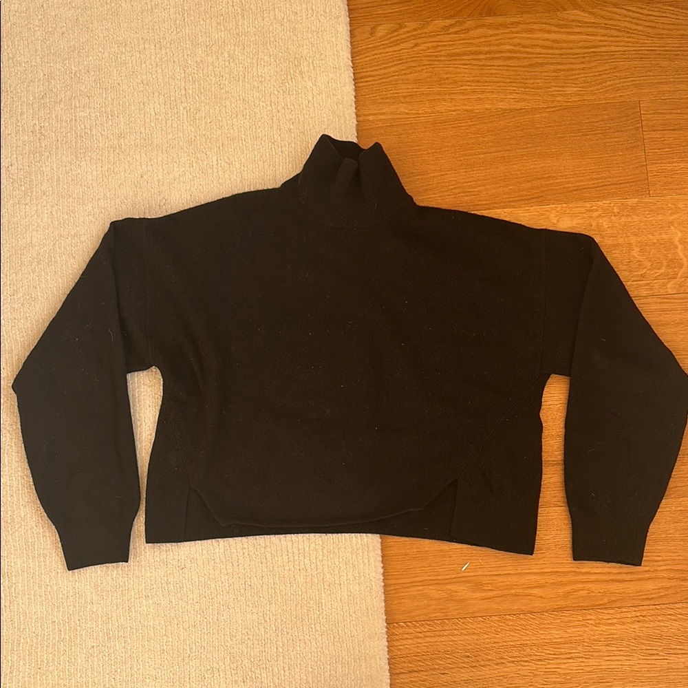 Alexander Wang Women's Black Turtleneck Sweater